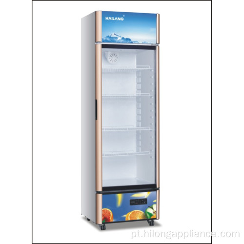 Refrigerador de bebidas com porta única